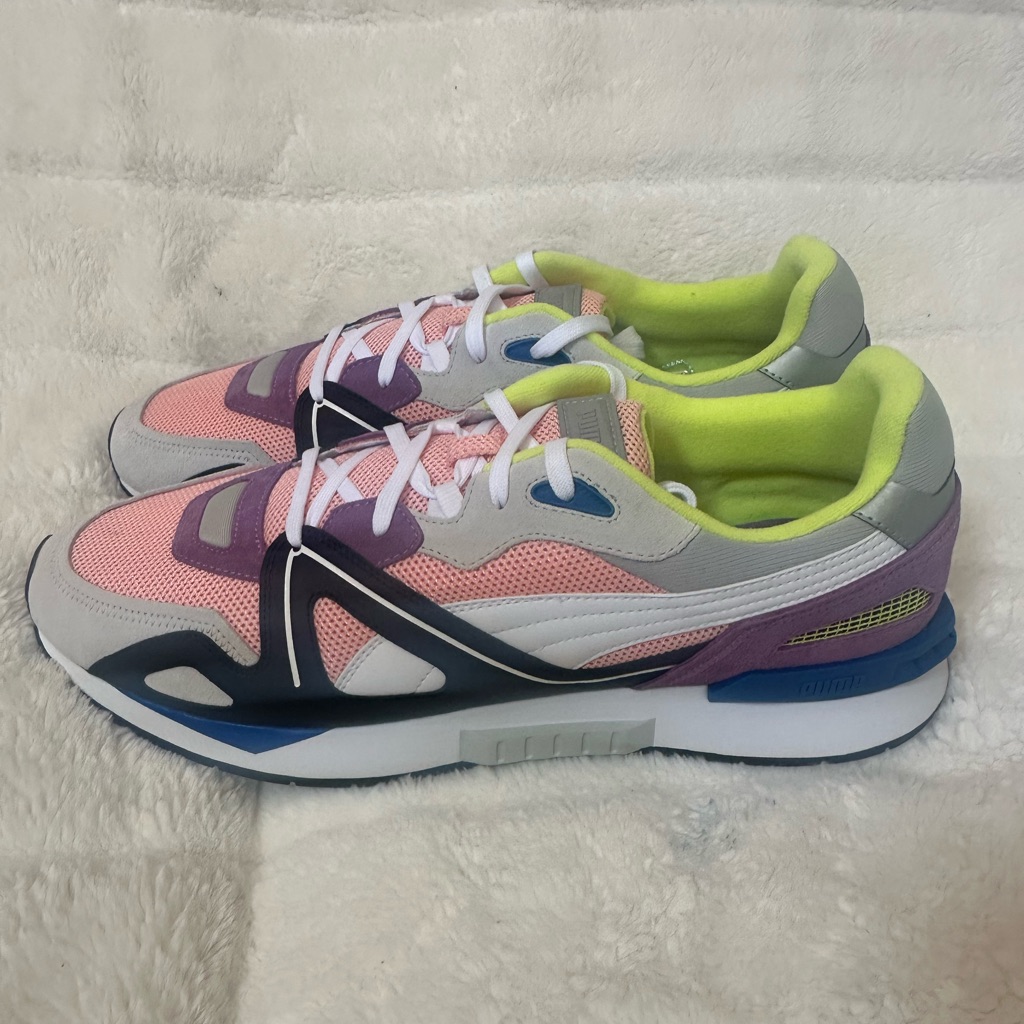 Puma Men’s Mirage Mox Double Vision New Size 17 Apricot Blush-Gray Violet New
